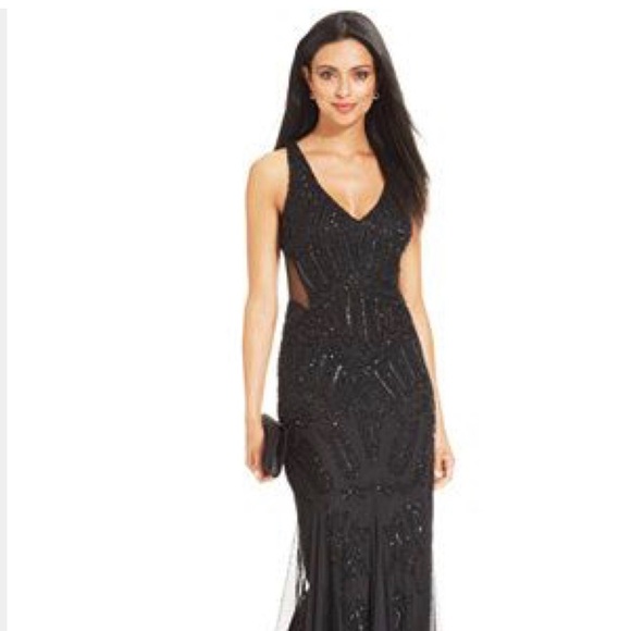 Adrianna Papell Dresses & Skirts - Adrianna Pappell beaded cocktail evening gown